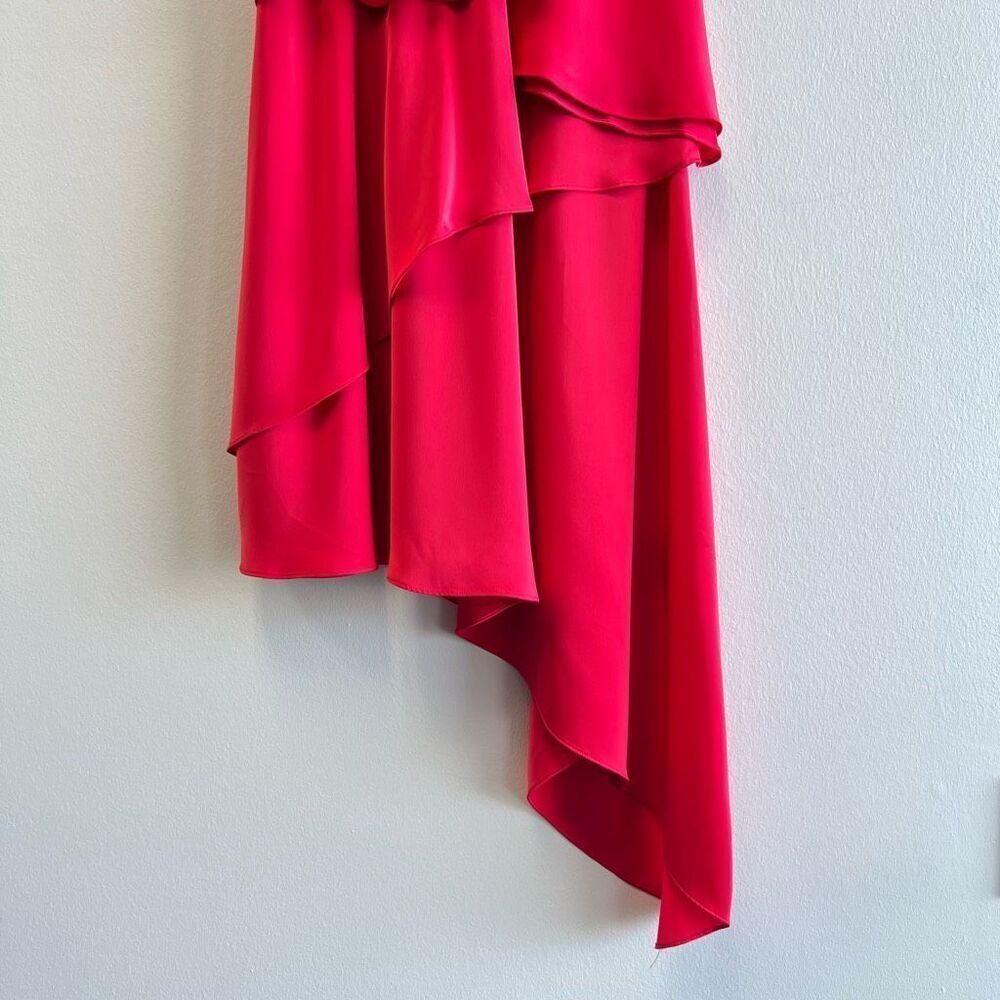 Aidan Mattox 10 Red Dress - Picture 4 of 13